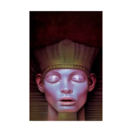 Kirk Reinert 'Tutankhamun' Canvas Art,12x19